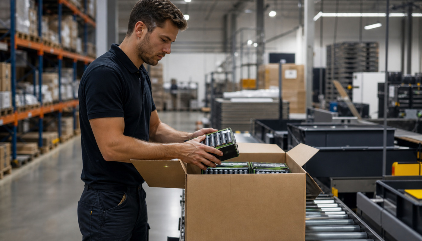 La logistica invisibile delle batterie: dietro le quinte di un e-commerce efficiente